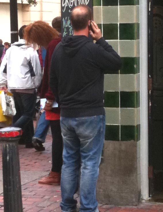 Photo E. Whittaker: Participant, Blast Theory's 'Machine to See With', Brighton